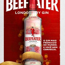 Beeafeater Navidad. Art Direction, Design, and Advertising project by Paula Maia Carro - 04.07.2021