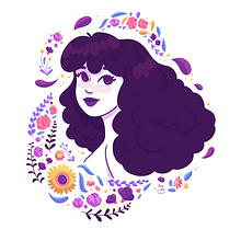 Meu projeto do curso: Retrato ilustrado com elementos botânicos Ein Projekt aus dem Bereich Porträtzeichnung, Digitale Zeichnung und Traditionelle Illustration von Fernanda Lima - 07.04.2021