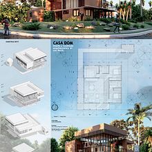 Proyecto del curso: Diseño y modelado arquitectónico 3D con Revit - Arq. Ivan Castro. Un proyecto de 3D, Arquitectura, Arquitectura digital, Creatividad, Diseño, Modelado 3D y Post-producción fotográfica		 de Victor Ivan Castro Cuellar - 07.04.2021