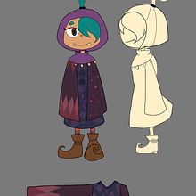 Proyecto de creación y modelado de personajes: La bruja Melly. Un projet de Animation 3D, Conception de personnages , et Conception de personnages 3D de Dany León - 08.04.2021