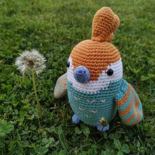 Pájaro de ganchillo. Crochet project by Mariola García - 04.07.2021