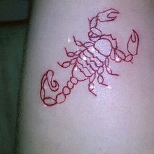 Tattoo Scorpion. Un progetto di Design di tatuaggi di Zach Morgado - 07.04.2021