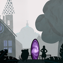 Smoke and mirrors. Children's Illustration, Traditional illustration, and Narrative project by Costisella Anne - 04.07.2021