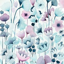 My project in Vibrant Floral Patterns with Watercolors course. Projekt z dziedziny Malowanie akwarelą użytkownika ellestaples - 08.04.2021