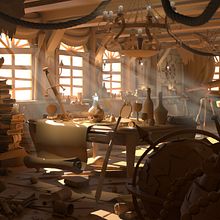Mi Proyecto del curso: Creación de escenarios 3D desde cero en Maya. Un proyecto de 3D de Andres David Cataño - 07.04.2021
