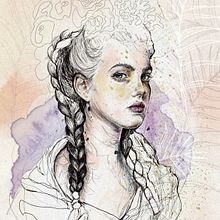 My project in Illustrated Portraits with Procreate course. Digital Illustration project by Milena Nasevic - 04.08.2021