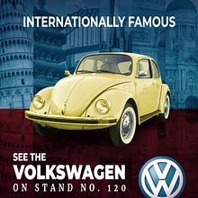 Redesigned Volkswagen Poster. Advertising, Color Theor, Editorial Design, Editorial Illustration, Poster Design, T, and pograph project by Caledon Armentano - 04.08.2021