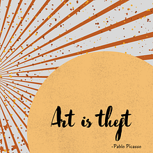 Thought of Picasso! Ein Projekt aus dem Bereich Concept Art, Cop, writing, Kreativität, Digitales Design, Digitale Illustration, Verlagsdesign und Editorial Illustration von Redwan Mahmud Shuvo - 08.04.2021