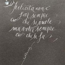 Il mio progetto del corso: Calligrafia inglese dalla A alla Z. Projekt z dziedziny  Kaligrafia użytkownika jolissoni67 - 09.04.2021