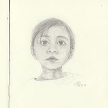 Sketchbook. Portrait Drawing, and Sketchbook project by Maria Virginia Ramírez - 04.17.2021