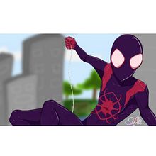 Miles Morales. Animation project by Sofia Lira - 04.08.2021