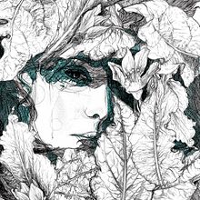 María Mandrágora: portada para el libro "El caso del cuadro robado" (2017). Artistic Drawing, Digital Drawing, and Botanical Illustration project by Bea Ortiz Wario - 07.29.2017
