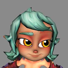 Mi Proyecto del curso: Rigging: articulación facial de un personaje 3D. 3D Animation project by frod1115 - 04.08.2021