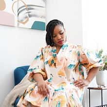 Culture in Style Dress. Een project van Naaiwerk van Juliet Uzor - 09.04.2021