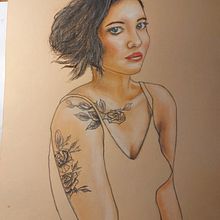 My project in Illustration with Pastel and Coloured Pencils course. Un proyecto de Dibujo de Chris Pritchard - 09.04.2021