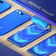 Honor View 20 Mobile. Un proyecto de 3D, Animación 3D, Modelado 3D, Animación, Diseño 3D y Diseño mobile de Dan Zucco - 16.11.2020