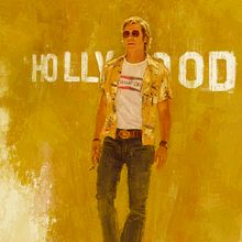 Cliff Booth. Traditional illustration project by Ignacio RC - 04.09.2021