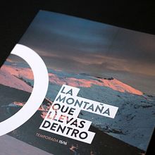 La montaña que llevas dentro - Sierra Nevada. Un proyecto de Diseño editorial y Diseño gráfico de David Crispín - 14.07.2015