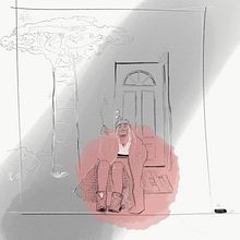 Girl and Baobab  Tree. Projekt z dziedziny Ilustracja c i frowa użytkownika Erika Lenicka - 09.04.2021