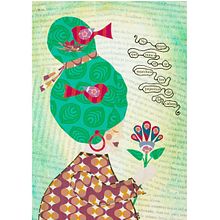 Collage con papel (basado en el curso de ilustración con papel). Un proyecto de Collage, Ilustración tradicional y Papercraft de ileana Márquez - 09.04.2021