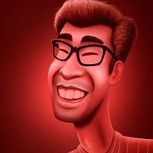Monochromatic Self Portrait. Digital Painting, and Painting project by Caledon Armentano - 04.09.2021