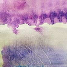 Experiments with watercolor and ink. Watercolor Painting project by Marcela Angel - 04.09.2021
