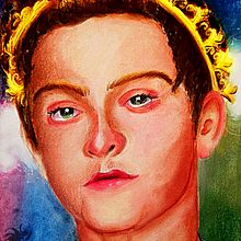 Mi Proyecto del curso: Retrato realista al pastel tiza. Drawing, Artistic Drawing, Portrait Drawing, and Traditional illustration project by Agustin Mendoza - 04.10.2021