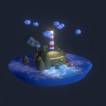 Diorama. 3D Modeling project by Mauricio Agudelo - 04.10.2021