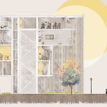 a guitarist house illustration. Projekt z dziedziny  R, sunek architektoniczn, Architektura c i frowa użytkownika Mohamed Abdellatif - 10.01.2021