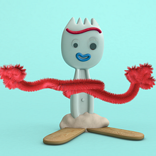 Forky C4d - Toy Story  Ein Projekt aus dem Bereich 3D, Animation, 3-D-Animation, Animation von Figuren, Art To, 3-D-Design, Design von Figuren, Design von 3-D-Figuren und 3-D-Modellierung von Alejandro Sánchez - 10.04.2021