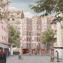 Viviendas y talleres en Poblenou, Barcelona. Un progetto di Architettura, Architettura d'interni, Illustrazione architettonica e ArchVIZ di Architecture On Paper - 10.04.2021