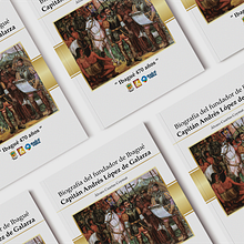 Biografía del fundador de Ibagué Capitán Andrés López de Galarza. Un proyecto de Diseño editorial y Diseño gráfico de Angelo Reyne Hernández Valencia - 11.08.2020