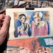 My project in Illustration Techniques to Unlock your Creativity course. Projekt z dziedziny Malarstwo akr, lowe,  R, sunek art, st, czn, Kreat, wność,  R, sunek,  Sztuki piękne, Trad, c, jna ilustracja i Malowanie akwarelą użytkownika Luca Braidotti - 10.04.2021