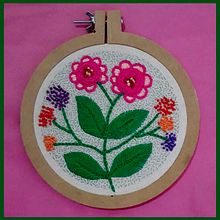 Mi Proyecto del curso: Técnicas básicas de bordado: puntadas, composiciones y gamas cromáticas. Embroider project by Mariana Vilela - 04.10.2021