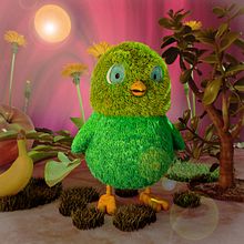 Bird is the word!. 3D Modeling, and Children's Illustration project by Jacopo Minucci - 04.10.2021
