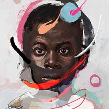 Random Portraits V 3. Fine Arts, Portrait Drawing, Painting, and Digital Painting project by Leo Jimenez Art - 04.10.2021