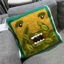Mi Proyecto del curso: Bordado XL con aguja mágica. Embroider, and Decoration project by Pamela Díaz Cuevas - 05.10.2021