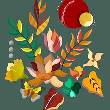 Mi Proyecto de Ilustración flat con Photoshop. Design, Digital Illustration, and Naturalistic Illustration project by Stephanni Pimiento - 04.11.2021