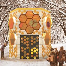 Warming Hut. 3D, 3D Modeling & Industrial Design project by Madeline Schmidt - 04.10.2020