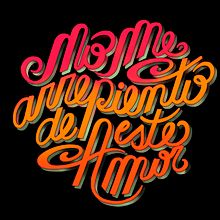 Lettering Sinuoso. Lettering, Digital Lettering, T, and pograph project by Jessica Quispe Tenorio - 04.11.2021