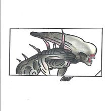 alien covenant. Un progetto di Fumetto, Disegno e Illustrazione tradizionale di omar chirinos - 11.04.2021