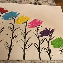 The first One!! By me . Painting, Acr, lic Painting, and Oil Painting project by Nadya y Gio - 01.11.2021