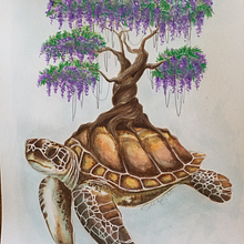 Mein Kursprojekt: Aquarelltechnik für traumhafte Illustrationen . Un progetto di Pittura ad acquerello di karinasiohl - 11.04.2021