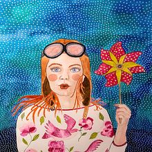 "Pilotando la propia vida". Un progetto di Pittura ad acquerello di Berta Balaguer (Ilustradora de Acuarela) - 11.04.2021