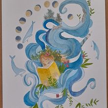 Proyecto. Watercolor Painting project by mipropianube - 04.11.2021