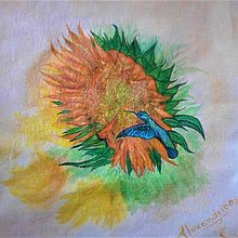 Sun On Fabric. Un projet de Peinture de ALEXANDROS TOPALOGLOU - 11.04.2021
