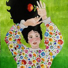 Ilustración acuarela retrato: "Yo soy". Un progetto di Pittura ad acquerello di Berta Balaguer (Ilustradora de Acuarela) - 11.04.2021