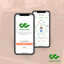 Cash&Cards Money Tracking App -Free Project-. Graphic Design, App Design, and UX / UI project by Nur Mansuroğlu - 04.11.2021