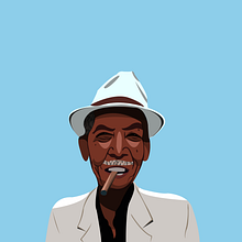 Compay Segundo. Digital Drawing project by Francisco Bonett - 04.11.2021