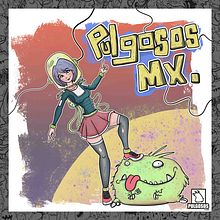 Chica pulgosos.. Character Design, Traditional illustration, and Digital Illustration project by pulgosos mx - 04.11.2021